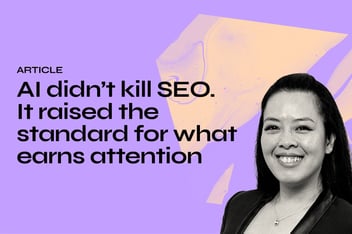 AI didn’t kill SEO. It raised the standard for what earns attention